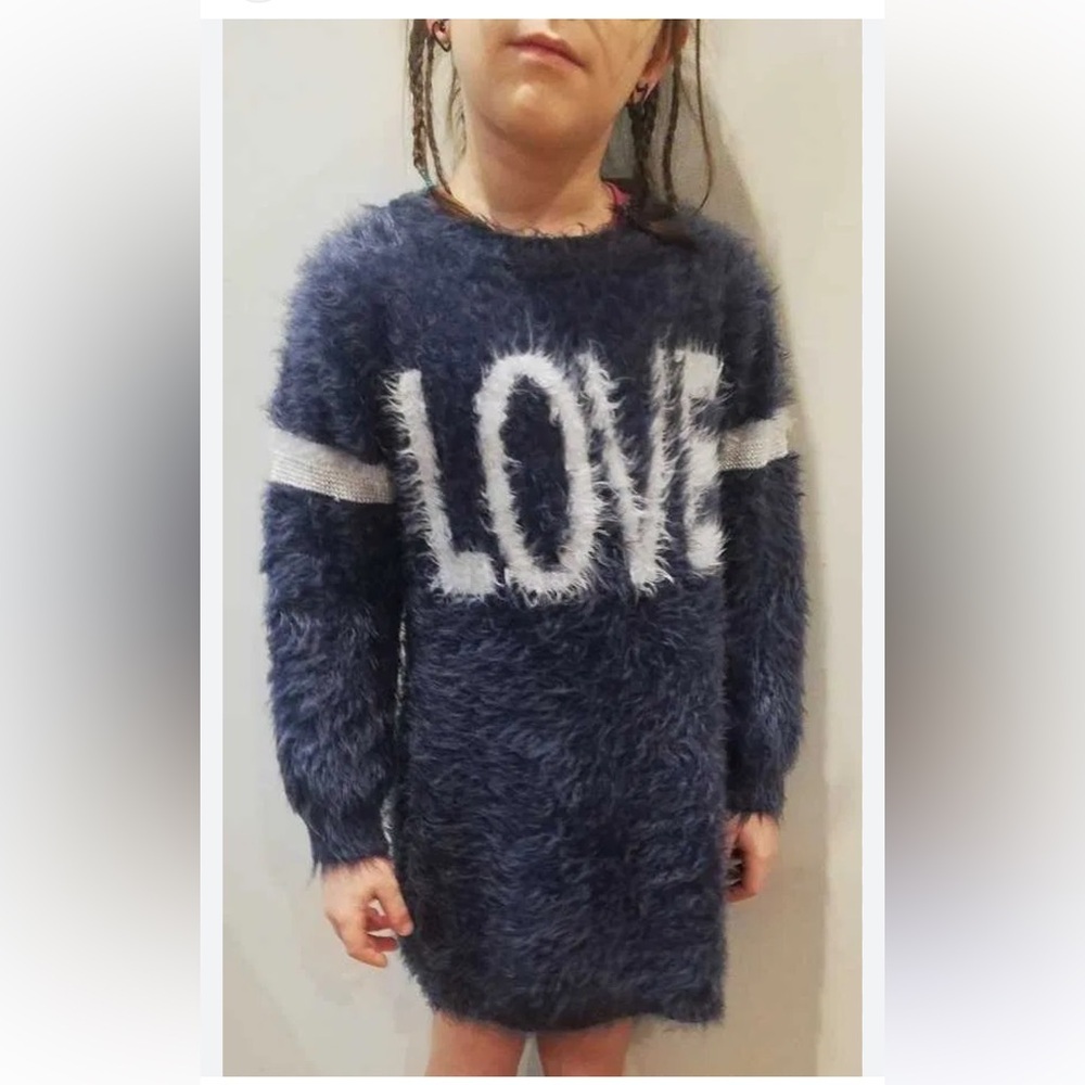 Blue Seven girls sweater dress sizes 4